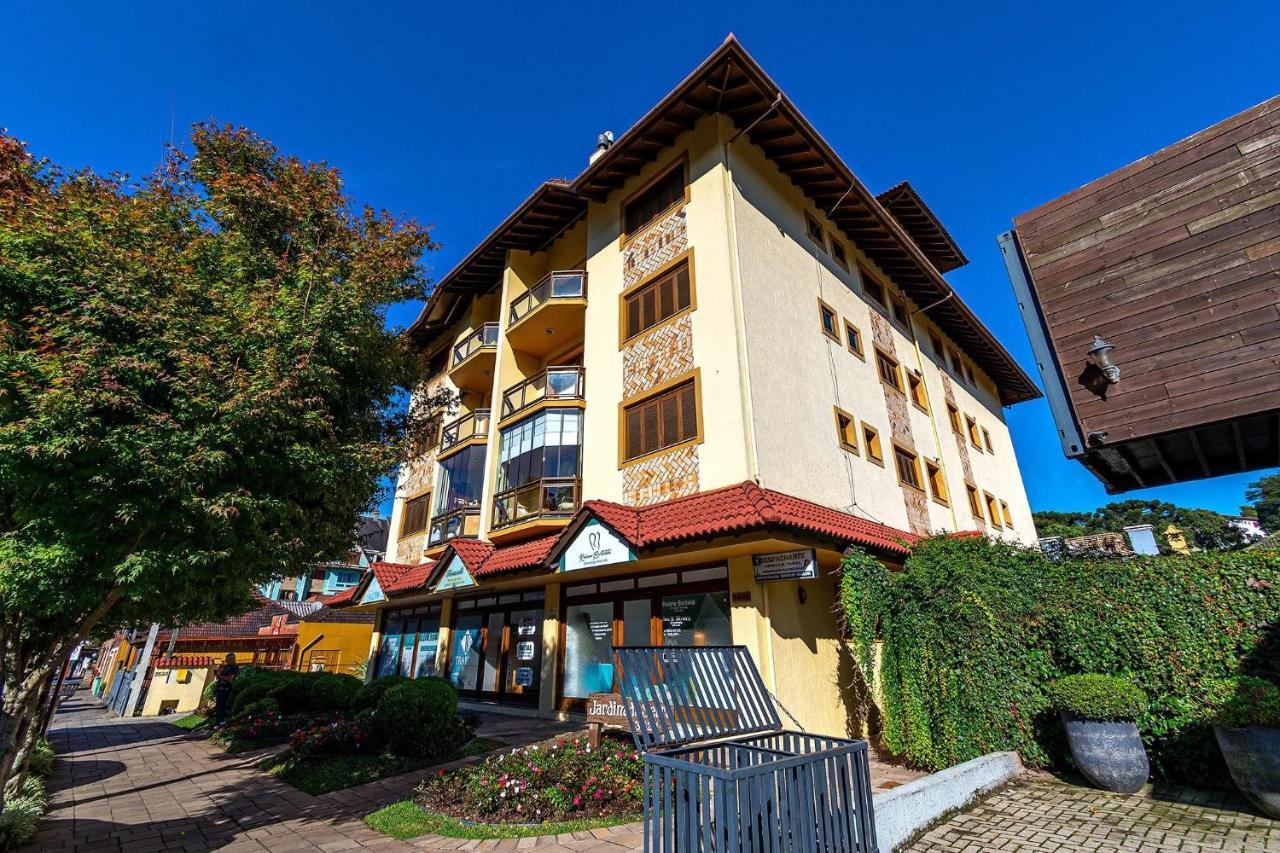 Rosa Edificio Jardim Da Serra Gramado Exteriör bild